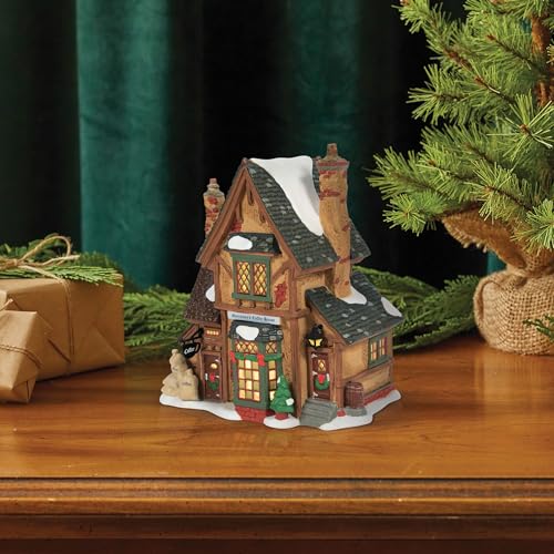 Department 56 Dickens Village Garraway's Coffee House Lit Building, 8 Inch, Multicolor