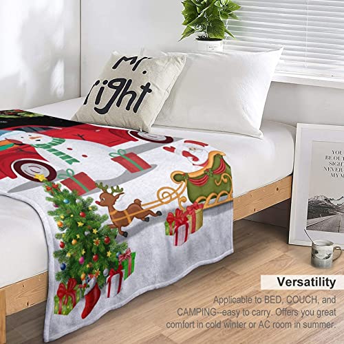 Plaid Noël doux et chaud motif sapin pour vos soirées cocooning au coin du feu