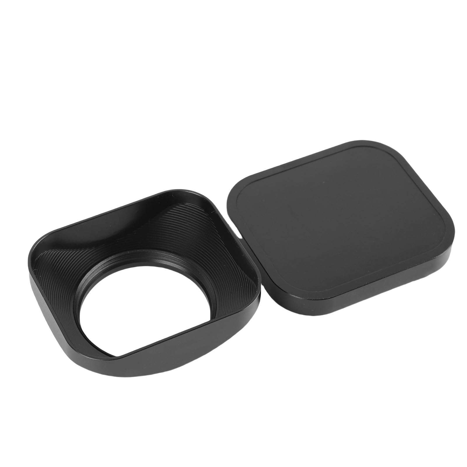 Fabater Parasol de Lente de Cámara de Aleación de Aluminio de Procesamiento Fino CNC Preciso, Protección Robusta y Liviana para Cámaras DSLR (39MM)