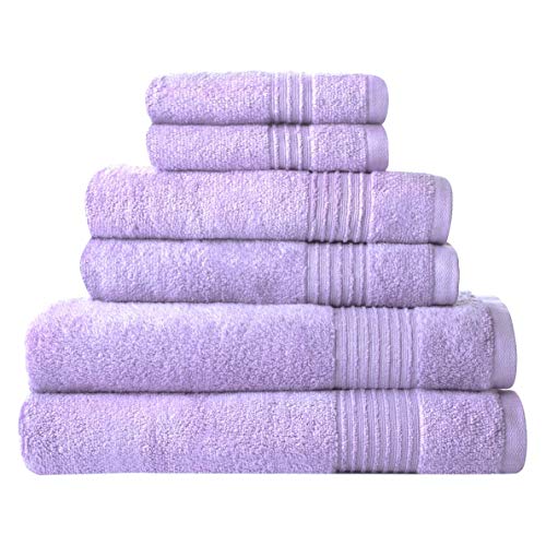 Better Homes and Gardens Thick and Plush 6-Piece Cotton Bath Towel Set