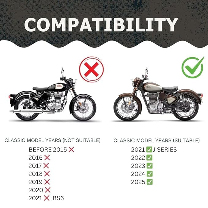 Image of WORDZ Short Punjab Silencer Free Flow For Loud Sound For Royal Enfield Classic Reborn 350cc, Bullet 2023 350cc, Meteor 350cc (Big Mouth, Chrome)