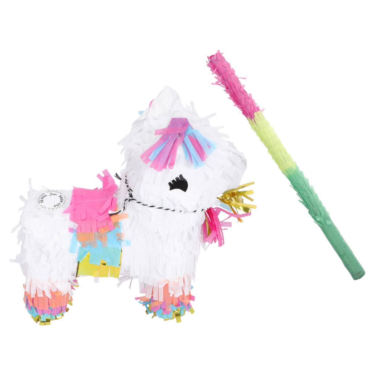 Piñata de Juguete con Forma de Animal 1 Juego de Papel | Fiesta y Celebración, Rellenable con Caramelos, Diseño 3d Adorable, Caja Práctica para Romper