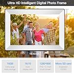 Uhale Digital Picture Frame WiFi 10.1inch 1280×800 IPS HD Color Touch Screen Digital Photo Frame Built-in 16GB Storage Free Share Photos and Videos Through Uhale app Anytime Anywhere-Best Gift - Image 5