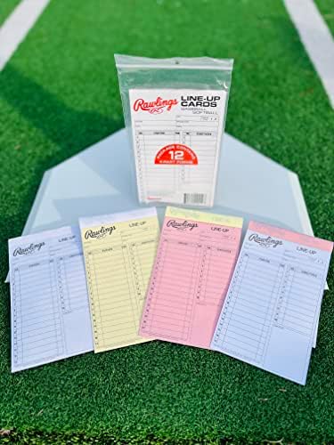 Rawlings System-17 Line-Up Cards (12 Cards) - 1