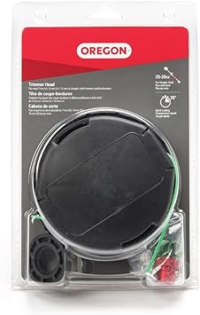 Oregon Universal Trimmer Head Replacement, For Gas and Electric Trimmers and Weed Wackers, 4-1/2" Speed Feed, Fits Most Straight-Shaft Trimmers Such as Echo, Stihl, RedMax, Troy-Bilt and More 55-265