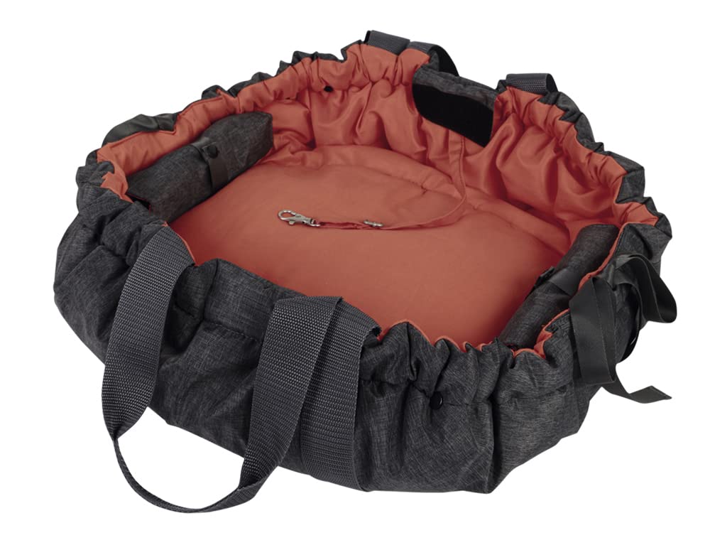 Nobby Borsa Shelly, Grigio-Terracota, 69 x 81 x 3 cm
