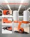 VEVOR Dust Collector, 1550 CFM 2.5 Micron Vortex Cone Dust Collectors, 3.0HP Sawdust Collection System with Two 35-Gallon Dusts Collector Bags & Two 42-Gallon Filter Bags, 3400 RPM, Non-Woven Fabric