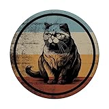 Zoom IMG-2 retro vintage design scottish fold Zoom IMG-2 retro vintage design scottish fold