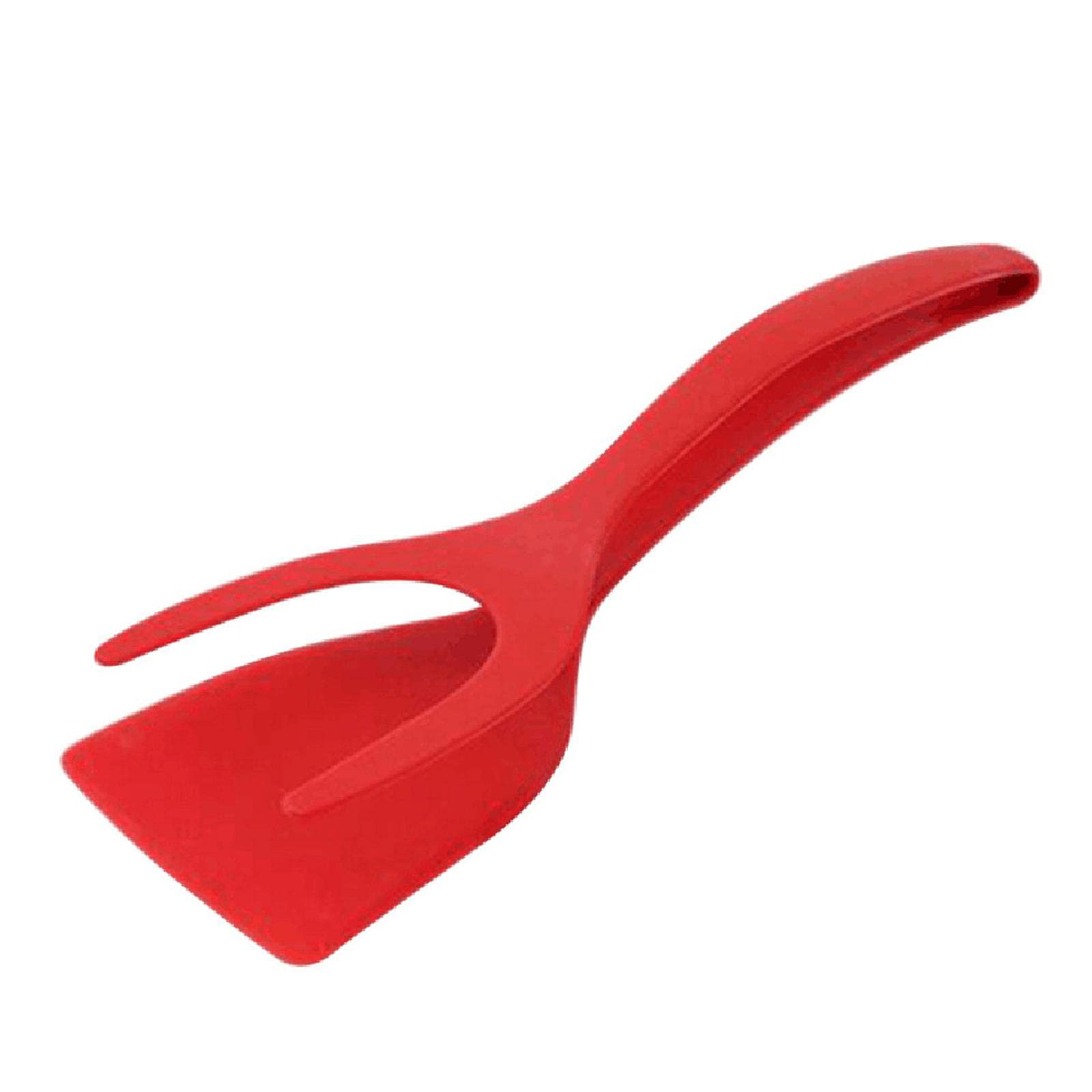 Spatola In Silicone Per Uova, Antiaderente, Con Gancio, Resistente Al Calore, Lunga Spatola Per Alimenti Per Cucinare Frittate, Pancake, Hamburger, Pizza, Bistecca (rosso)