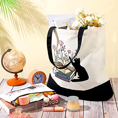 Set de 2 Bolsas Tote de Lona para Regalo de Profesoras miniatura 2