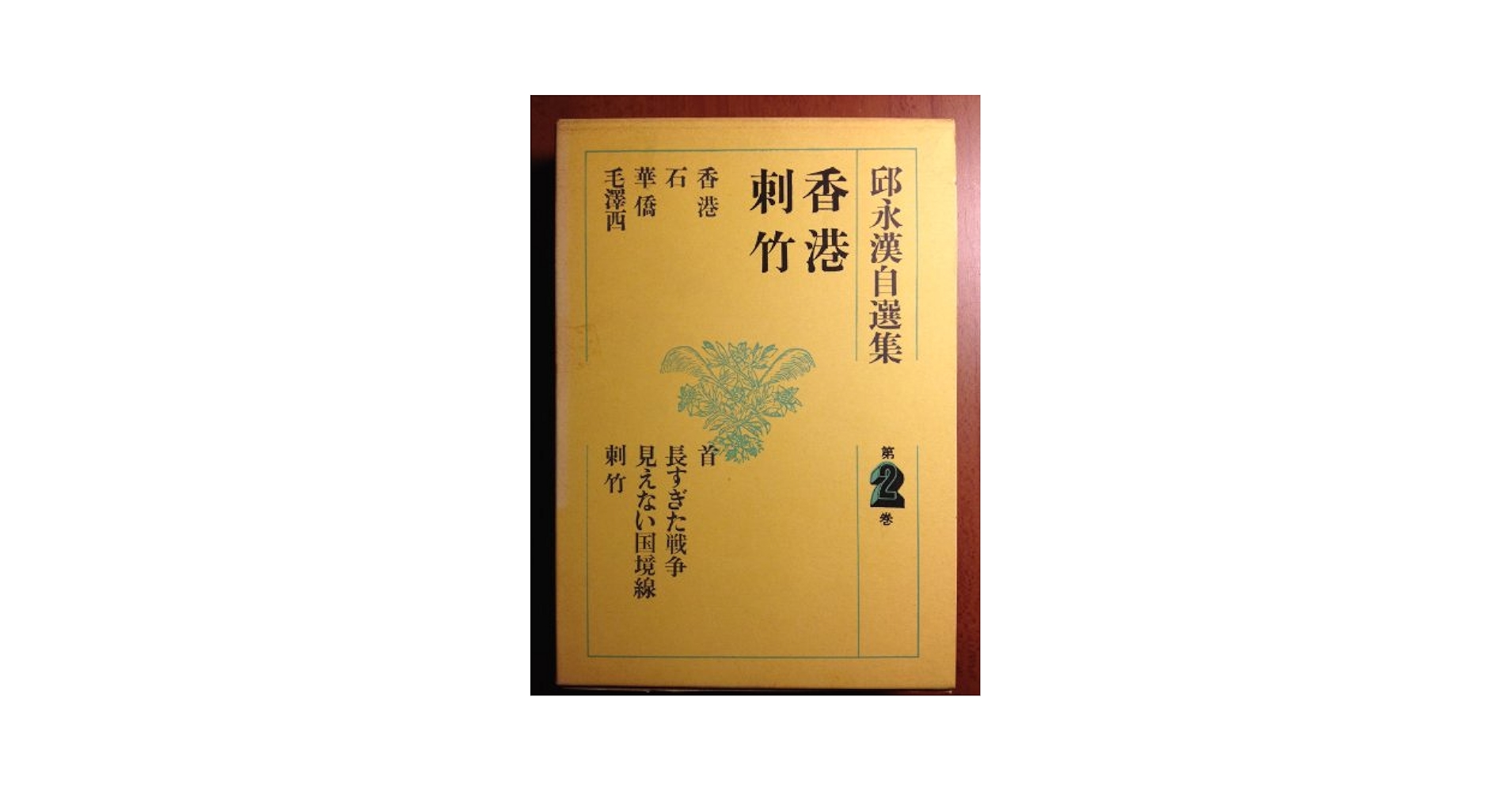 邱永漢「香港」直木賞初版本　帯付き IMG_6002-scaled.jpg