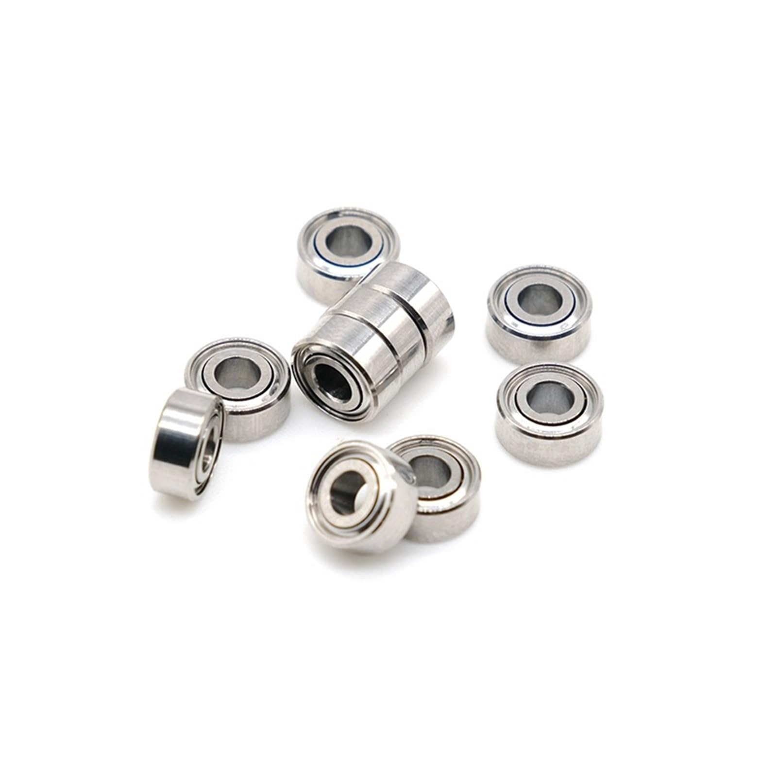 Rodamientos de bolas miniatura 681XZZ (1,5 x 4 x 2 mm, L-415ZZ, W68/1,5ZZ, 681X ZZ, 10 unidades)