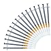 50Pack-1ml Syringes with 25G 3/5inch Needles ,Disposable Sterile Syringe with Needle Plastic Syringe
