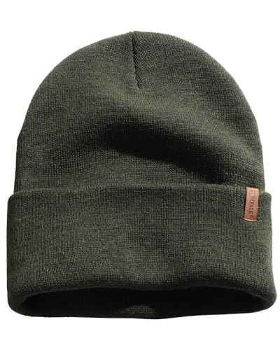 Image of FURTALK Unisex Cuffed Beanie Thick Double Knit Winter Skull Cap | Double-Layer Warmth, Ultra-Soft Itch-Free Knit, Snug No-Slip Fit, Essential Gear for Winter Jogging & Outdoor Sports
