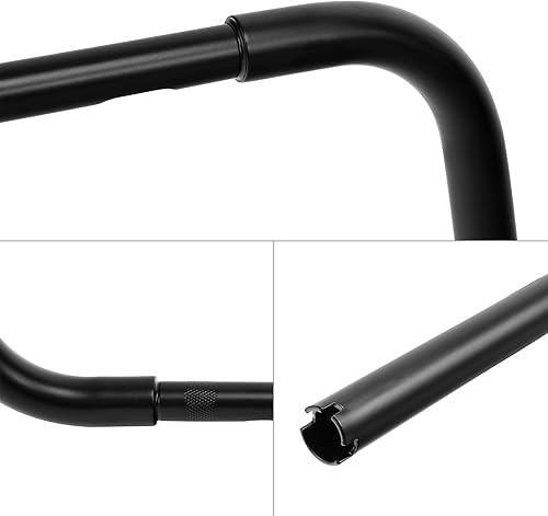 Miniatura 27 de Green-L Manillar de motocicleta Ape Hanger de 1 1/4 pulgadas apto para Harley Sportster XL1200 XL883 choppers personalizados FLST FXST