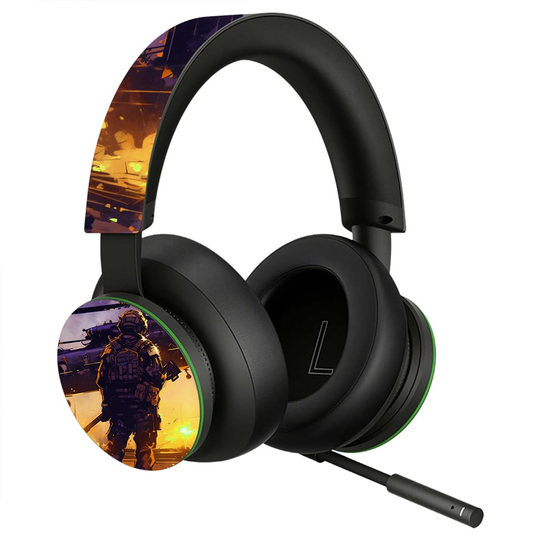 playvital PlayVital Sticker pour Xbox Séries S Manette,Kit de Autocollants Skin Decal pour Xbox Séries S Console-Aube Brisée