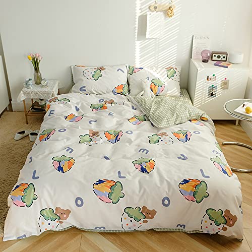 Strawberry Queen Duvet Cover 100% Cotton Kids Cartoon Bedding Set for Boy Girl Lovely Bear Strawberry Comforter Cover Reversible Green Grid Plaid Duvet Cover Cartoon Teen Child Bedroom Set Strawberry Queen Duvet Cover 100% Cotton Kids Cartoon Bedding Set for Boy Girl Lovely Bear Strawberry Comforter Cover Reversible Green Grid Plaid Duvet Cover Cartoon Teen Child Bedroom Set