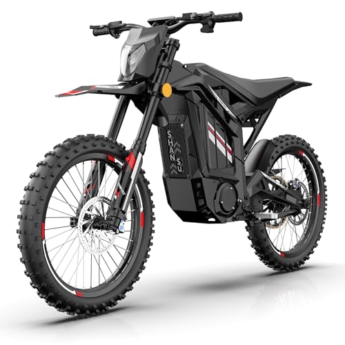 Tomofree SS8 Electric Dirt Bike for Adults, 10000W Peak 53+MPH 65 Miles Long Range Dirtbike, 373.5Nm...