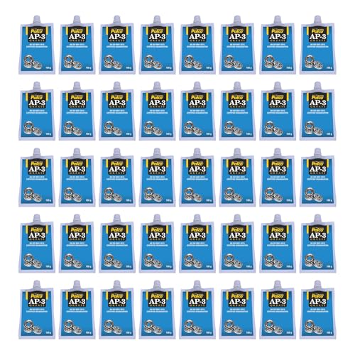 Image of PALCO AP-3 GREASE Pouch 100g (Pack of 40) Multipurpose Water Resistant & Chassis Bearing Lithium Base Anti Corrosion Grease for Car Cycle Bike Chain Lube NLGI-3 Long Lasting Lubricant