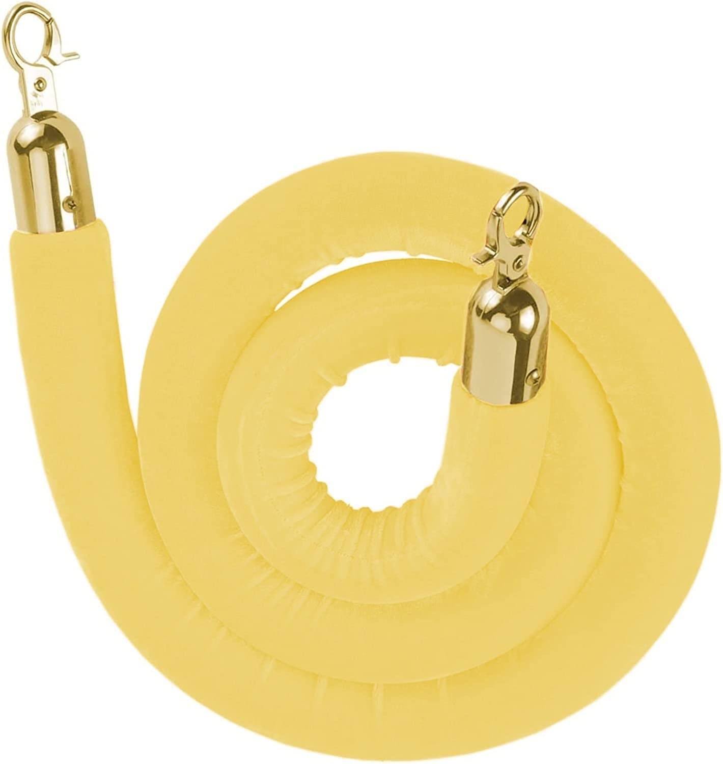 Corde de suspension jaune anti-usure pour guider la foule sur tapis rouge