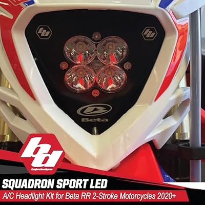 Baja Designs Squadron Sport LED Headlight Kit (A/C) for Beta 2-Stroke Motorcycle 2020+