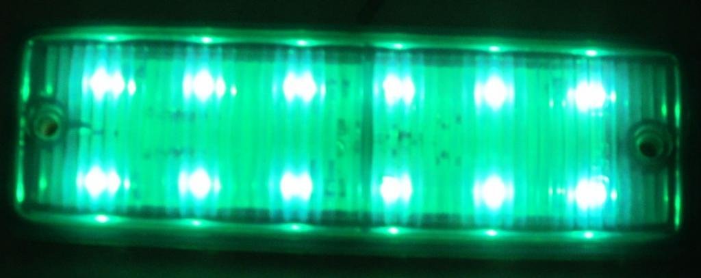 rettangolare LED laterale lampada luce camion trattori rimorchi 12 V