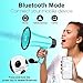 MGROLX 20W Megaphone Bullhorn| Bull Horn Loud Speaker with Bluetooth | Mega Phone Built-in Siren & Whistle Plus Recording funcation | Voice Changer for Adults, Kids, Party Games and Outdoor (Teal)