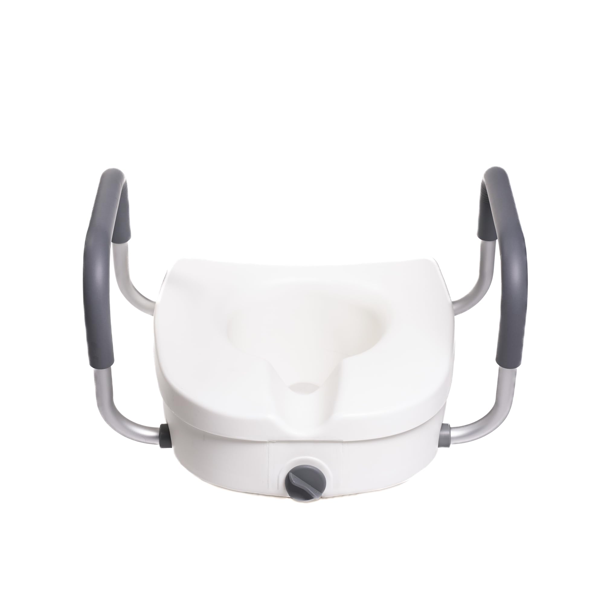 PBPharma - Rialzo wc con braccioli - Rialzo per Anziani con Braccioli, Rialzo con Coperchio, Rialzo Bagno, Alzawater per Anziani, Rialzo per WC Universale, Sollevatore WC