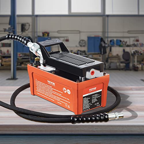 Vevor QDYYB-ORANGE Air Hydraulic Pump, 10,000 Psi 1/2 Gal Reservoir thumb #7