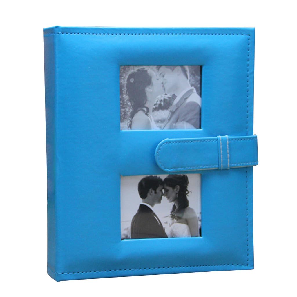 Hermosos álbumes de fotos intersticiales, libro de fotos de gran capacidad, álbum de recortes para graduación de fotos iluminación postal almacenamiento de fotos familiares