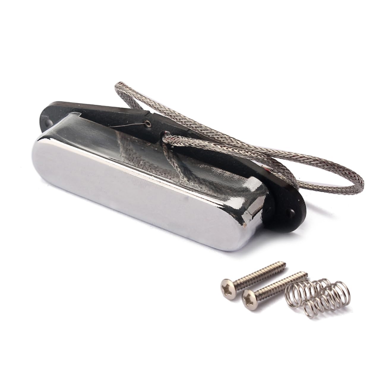 Pickup per Chitarra Elettrica Vintage Gma01 Set 5 Nero | 5 Magneti, Bobina in Fibra, Base in Rame, Sostituzione per Bassi e Strumenti Elettrici