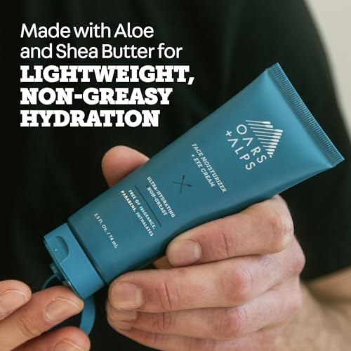 Oars + Alps Anti-Aging Face Moisturizer & Eye Cream, Hydrating Skin Moisturizer with Shea Butter and Jojoba Oil, Lightweight, Non Greasy, Vegan, Gluten Free - Image 5