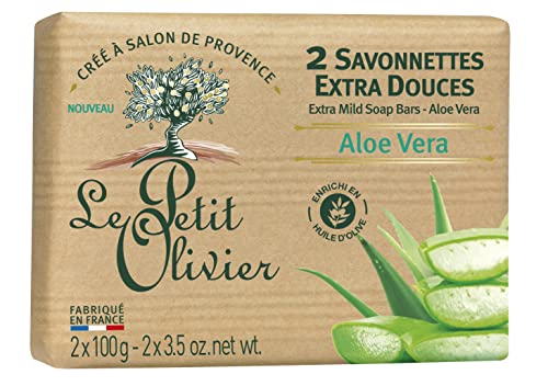 Le Petit Olivier Aloe Vera Soap 2-Pack