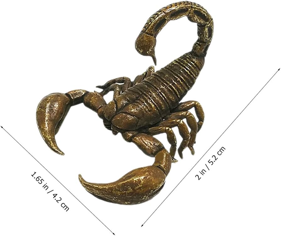 Amazon.co.jp: 芝生の飾り 風水 真鍮サソリ ミニサソリの置物 小さな Amazon.co.jp: 芝生の飾り 風水 真鍮サソリ ミニサソリの置物 小さな