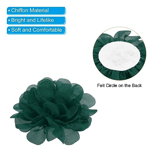 PATIKIL 2.8" Chiffon Flowers - Image 4