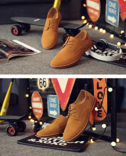 Mens Casual Oxford Business Dress Shoes Leather Slip-on Loafer for Men Walking Driving Office Outdoor Penny Oxfords Comfort Fashion Leisure Breathable Stylish Loafers3