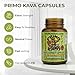 PRIMO KAVA Kava Capsules 3000mg | Authentic Kava Kava from Fiji | Fast Acting Kava Extract | 3,000mg of Kavalactones | Adaptogenic Experience | Certified 3rd Party Testing