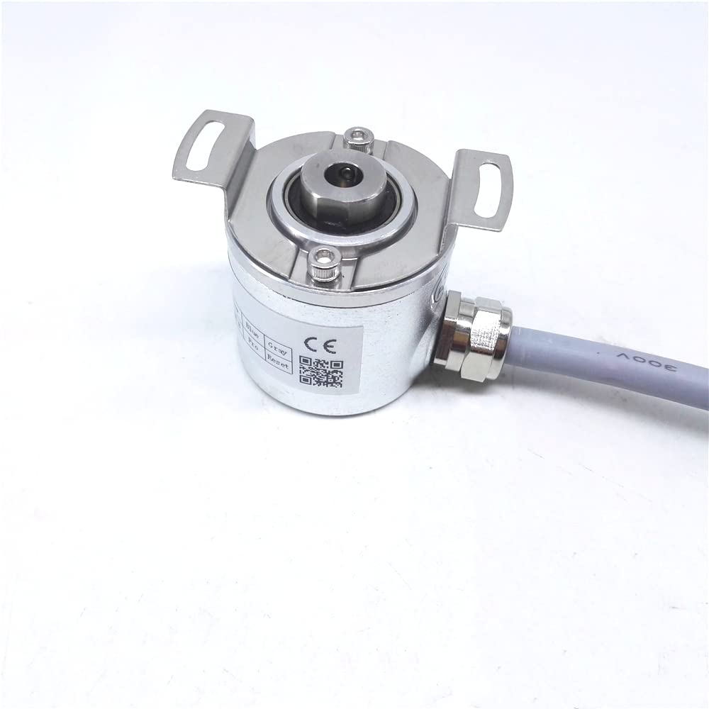 CALT CAS38 Absolute Encoder Single Turn 10-30VDC Blind Hollow Shaft 8mm 12 bits SSI Output