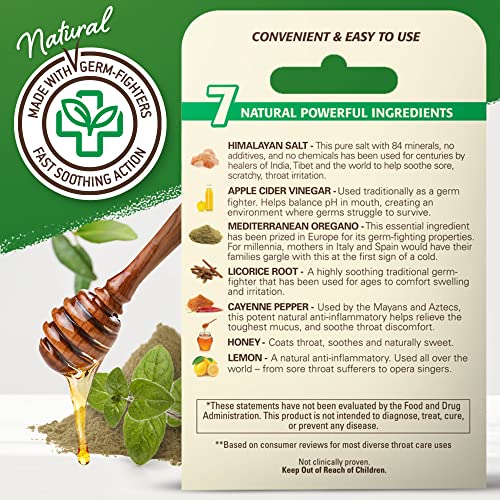 Gargle Away NJ-THROATCARE-6PACK-2 All-Natural Throat Care thumb #2