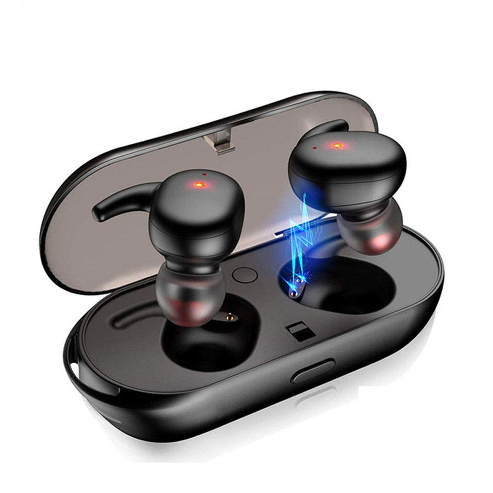 Auricolari Bluetooth con 12+ ore di batteria - Migliori allenamenti Auricolari sportivi senza fili con microfono - IPX5 Auricolari musicali impermeabili per palestra da corsa (cuffie sportive)