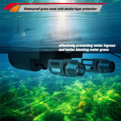 Bateau d'appât RC pour la pêche en lac avec télécommande à écran LCD - 2