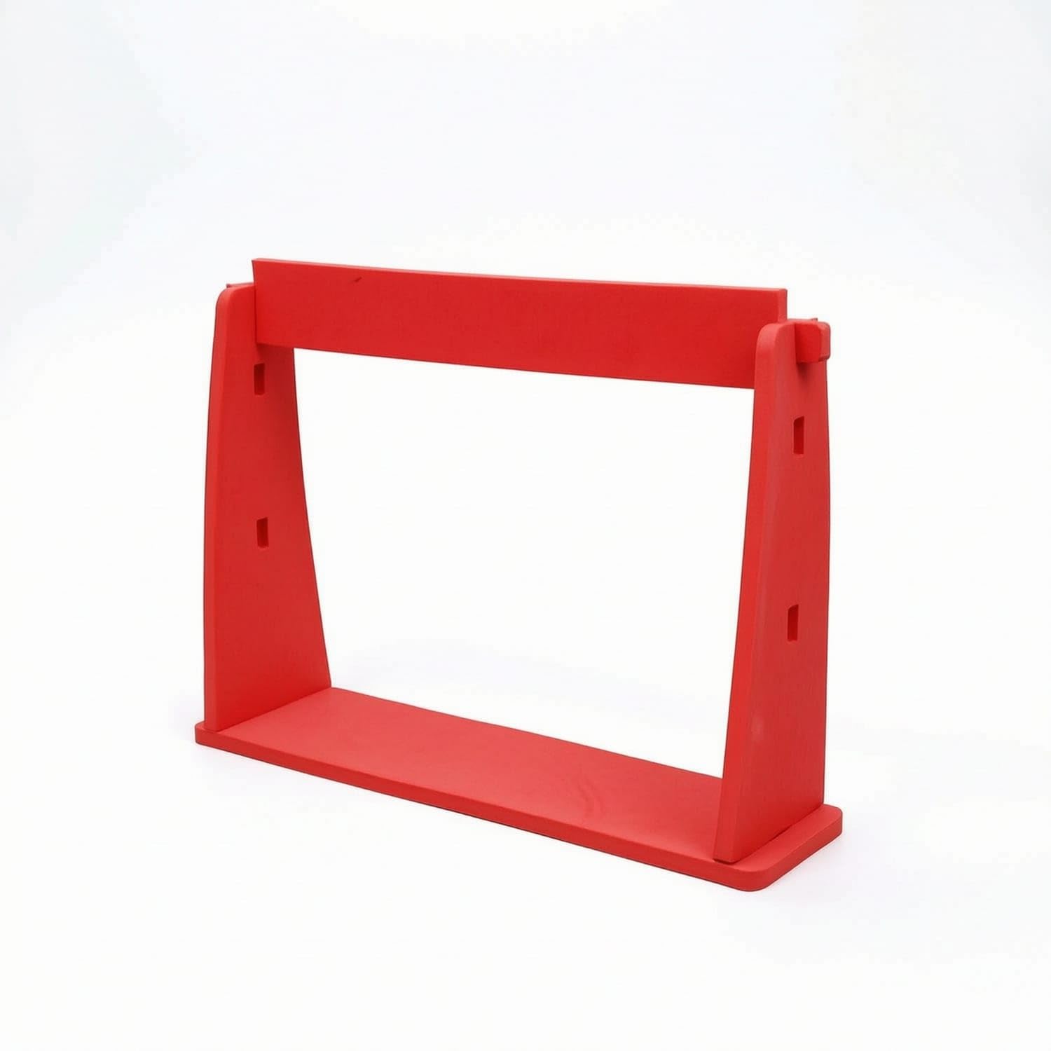 Safe Soft Practice Hurdle Soft Adjustable Training Hurdle Indoor Outdoor Lightweight for Beginners, Athletes, Young Athletes, Agility Exercises, School Sports, Red-image-47