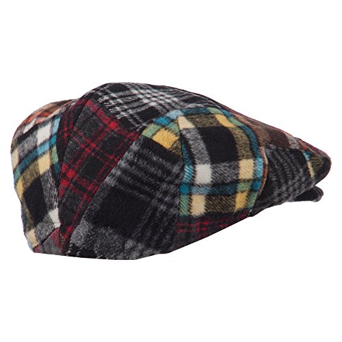 Boy's Wool Blend Patchwork Snap Ivy - Multi3