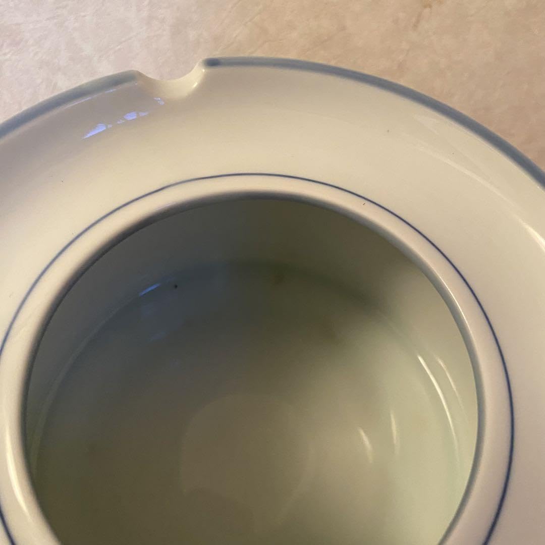 Amazon.co.jp: 東峰 美濃焼き 灰皿 陶器 アンティーク 直径14cm × 高さ