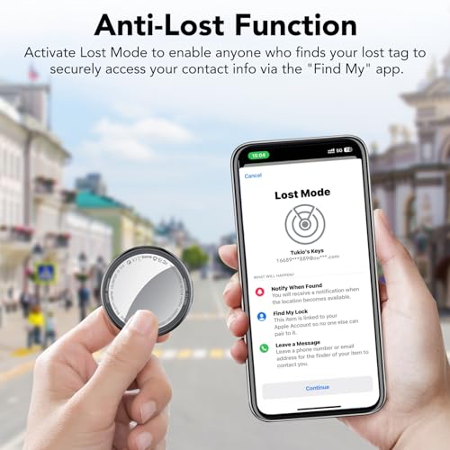 Tukio Lucid Tag Bluetooth Tracker (4-Pack, iOS Only) — view 4