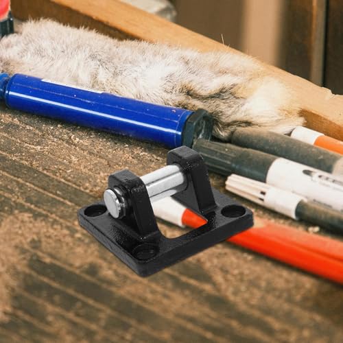 Support de montage pour vérin pneumatique en fer double oreilles - 5