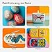 ARTISTRO 24 Metallic Dual-Tip Acrylic Paint Markers for Rock, Canvas, Glass, Wood, & More Fine + Dot Tips