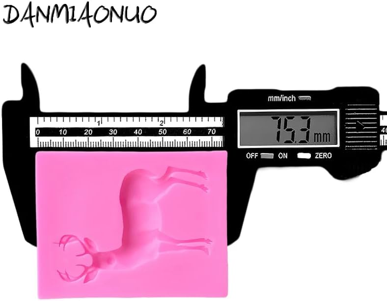 Miniatura 6 de Moldes de silicona para ciervos 2024 para reposteria, fondant taart, decoración, confeitaria, bolo ferramentas, bandeja de moldes, accesorios de