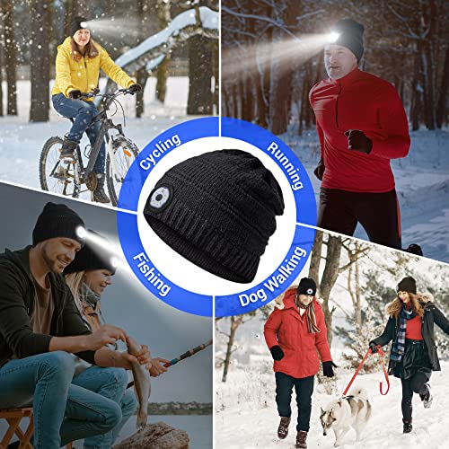 Mütze mit LED Licht für Männer – Praktisches Geschenk für Outdoor-Aktivitäten