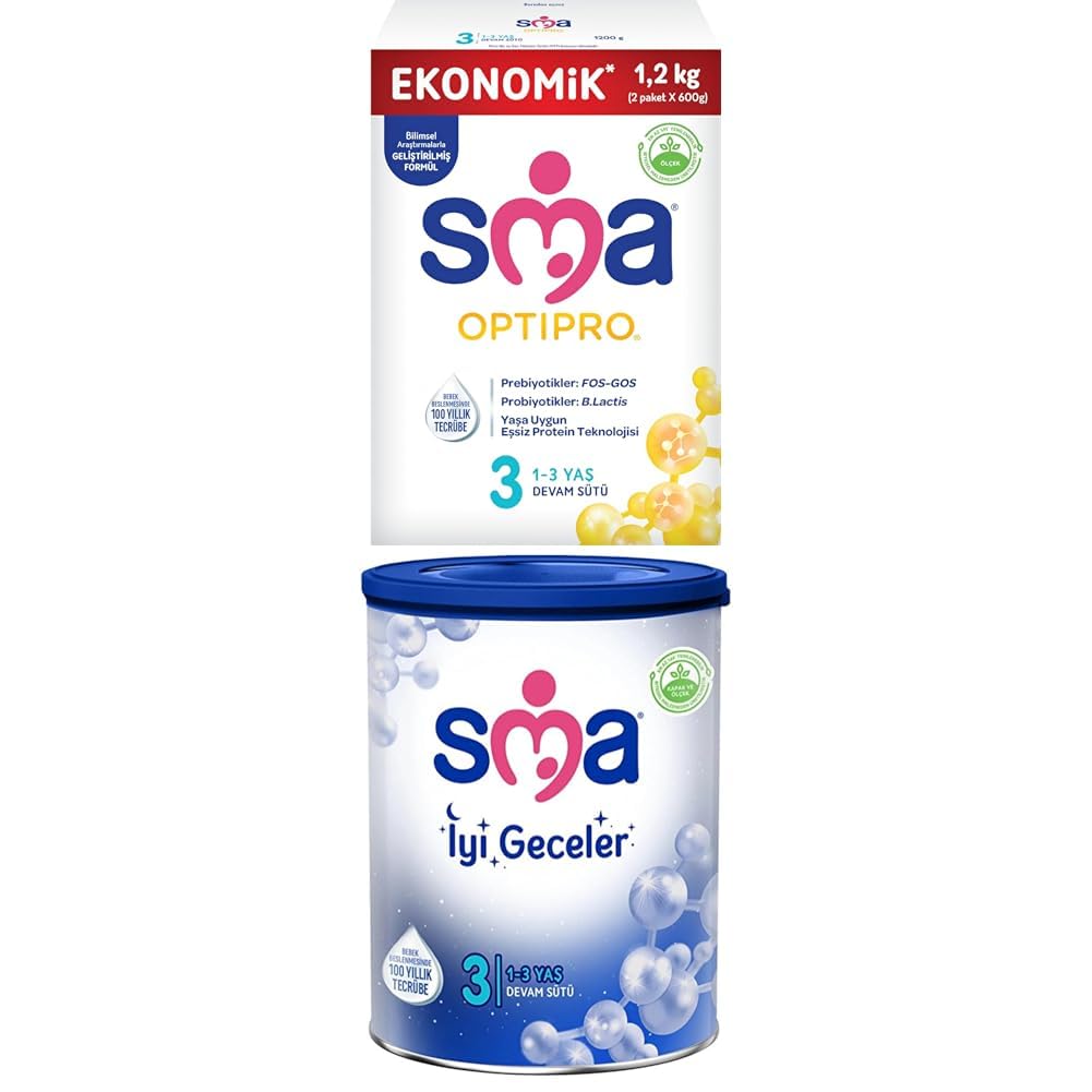 SMA 3 1.2 kg (2 x 600 g) + SMA 3 İyi geceler 800g